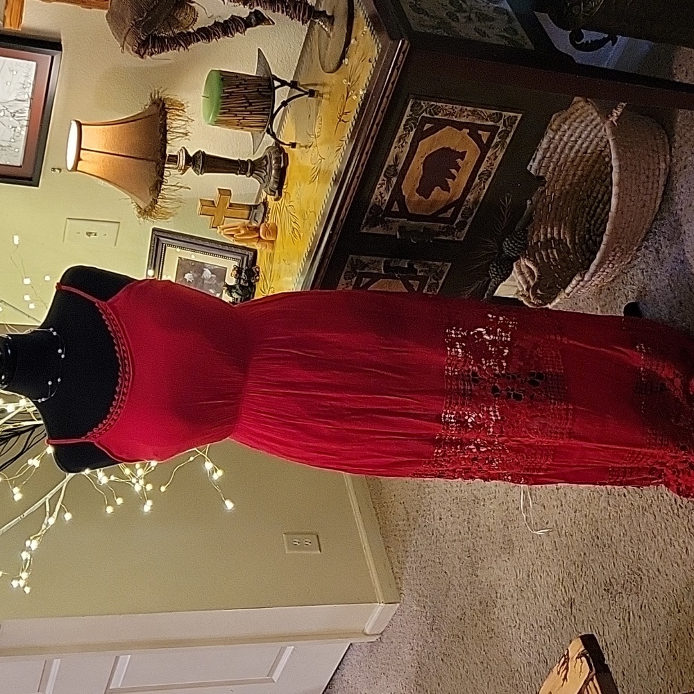 Crochet Maxi Dress